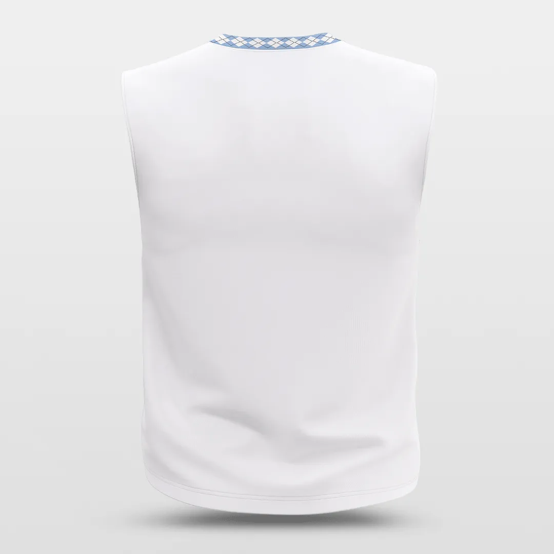 Carolina Blue - Customized Wide Shoulder Basketball Jersey