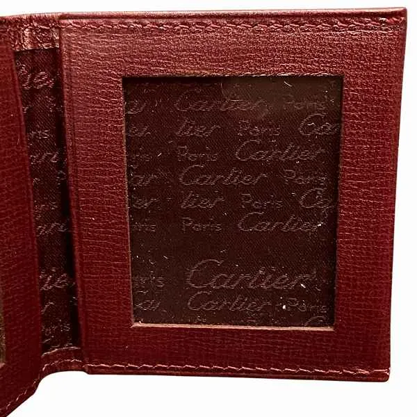 Cartier Must Leather Case