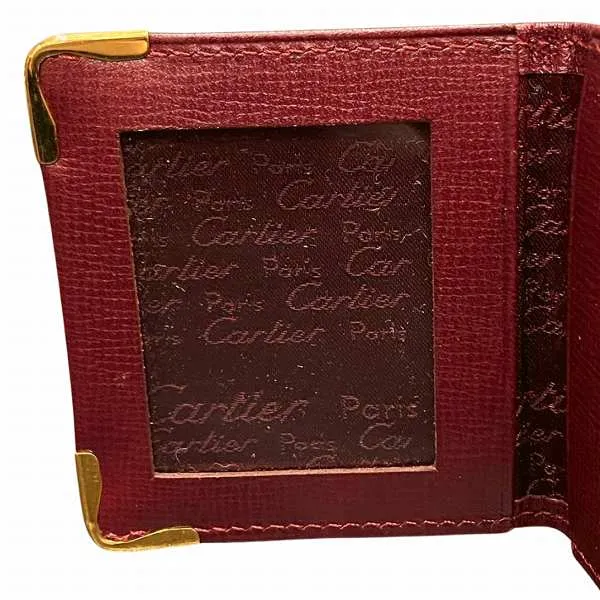 Cartier Must Leather Case