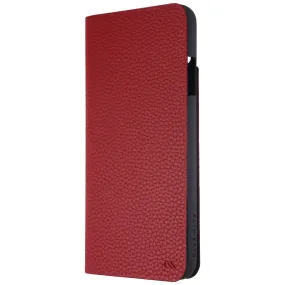 Case-Mate Folio Wallet Hard Case for Apple iPhone Xs Max - Cardinal Red/Black