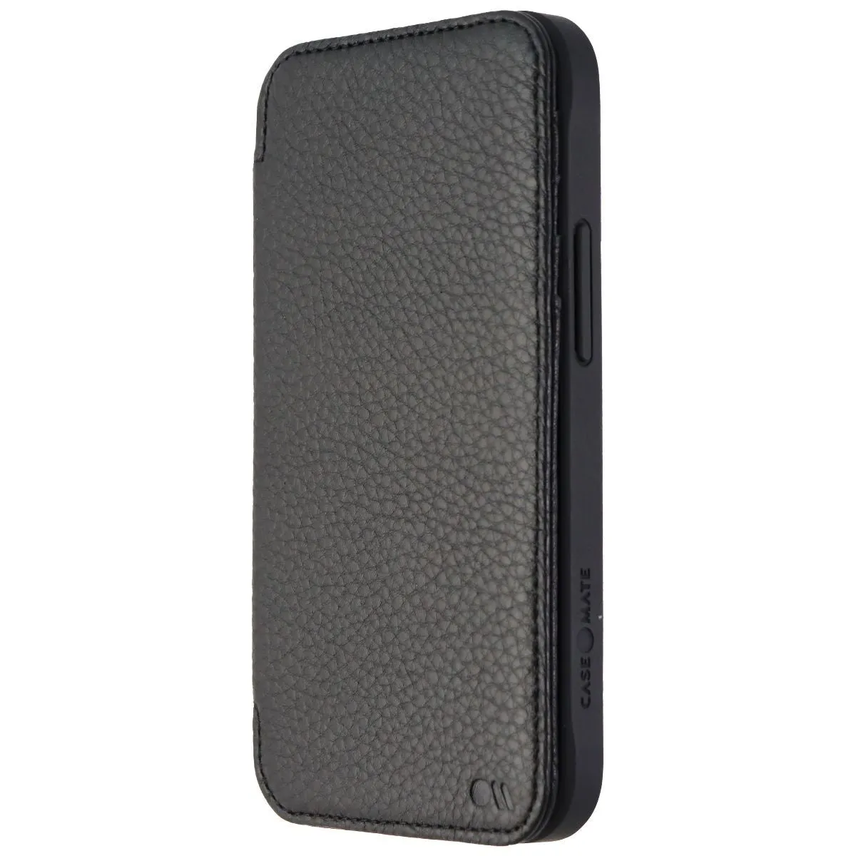 Case-Mate Leather Tough Wallet Folio for MagSafe for iPhone 13 Pro - Black