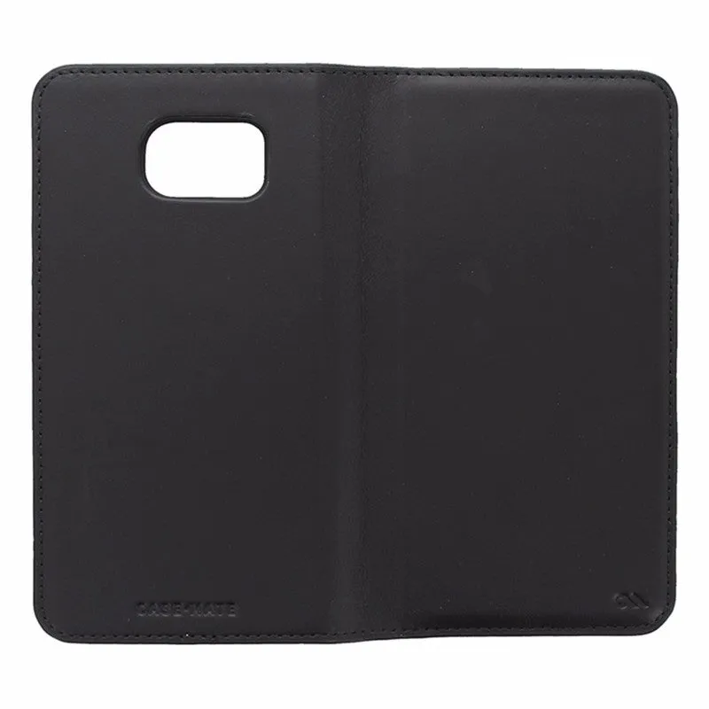 Case-Mate Leather Wallet Folio for Samsung Galaxy S6 - Black