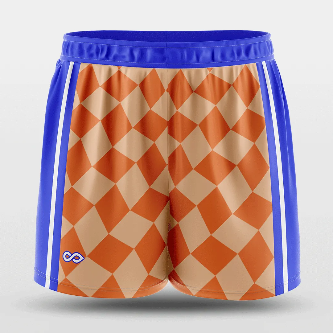 Checkerboard - Customized Half length shorts