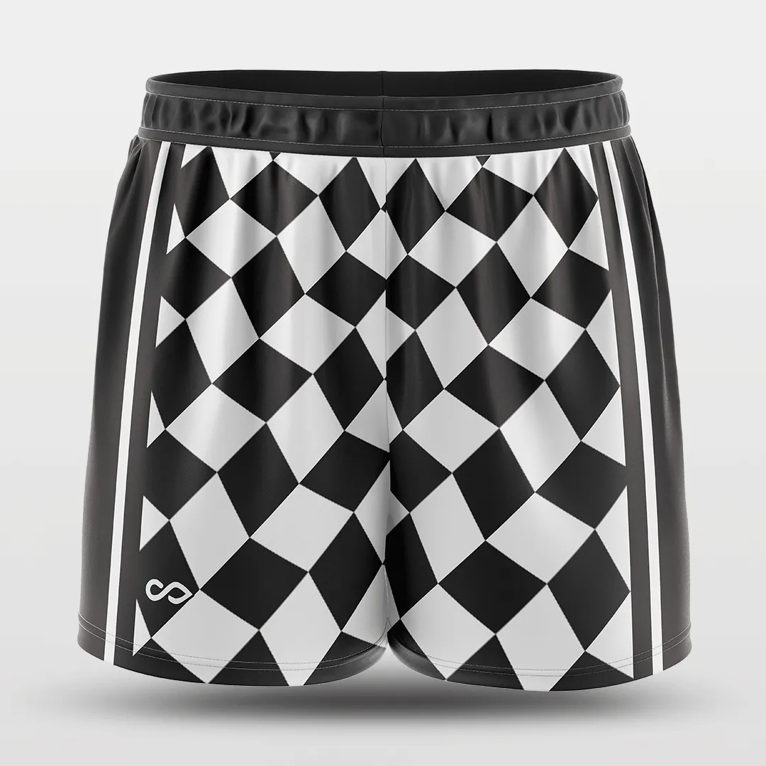 Checkerboard - Customized Half length shorts