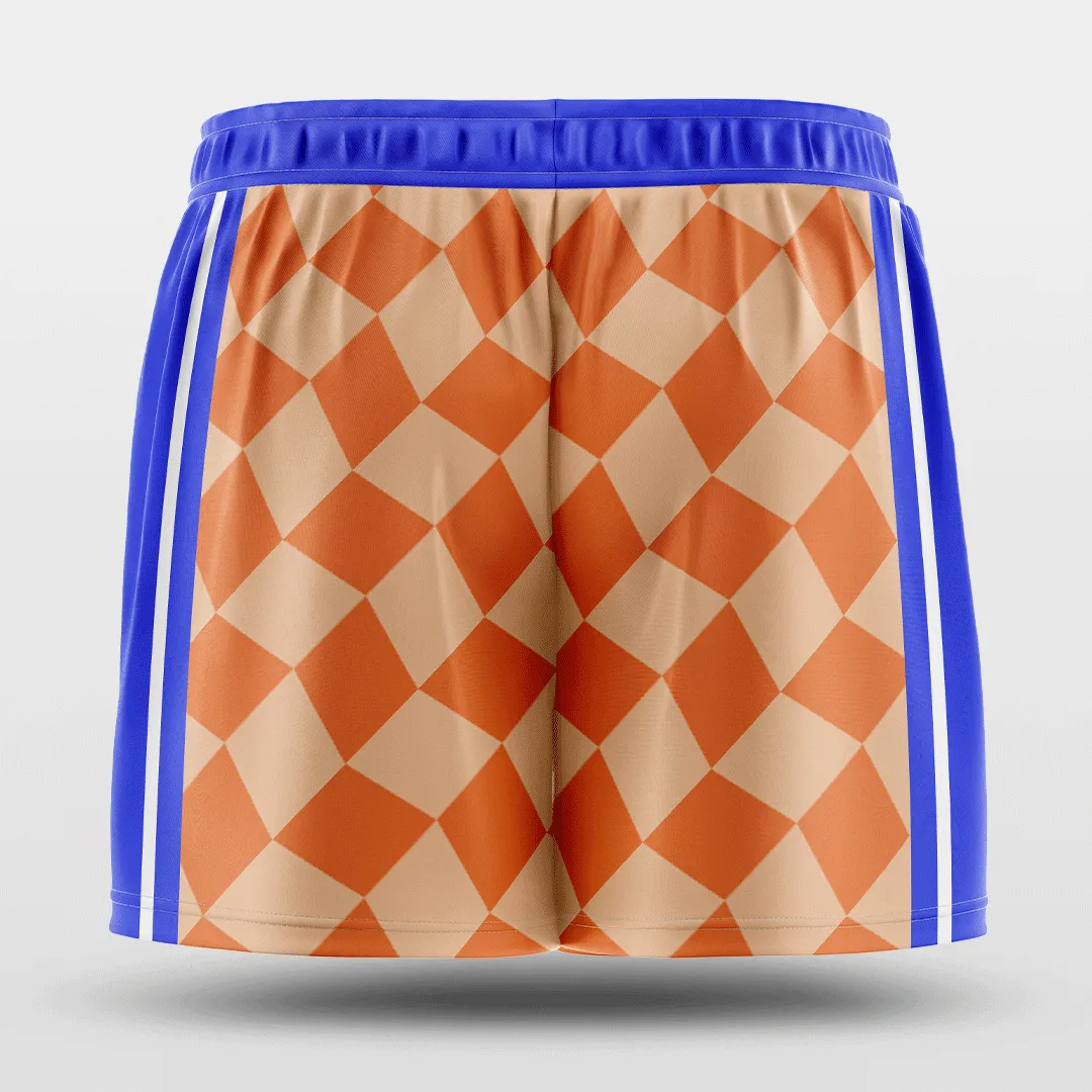 Checkerboard - Customized Half length shorts