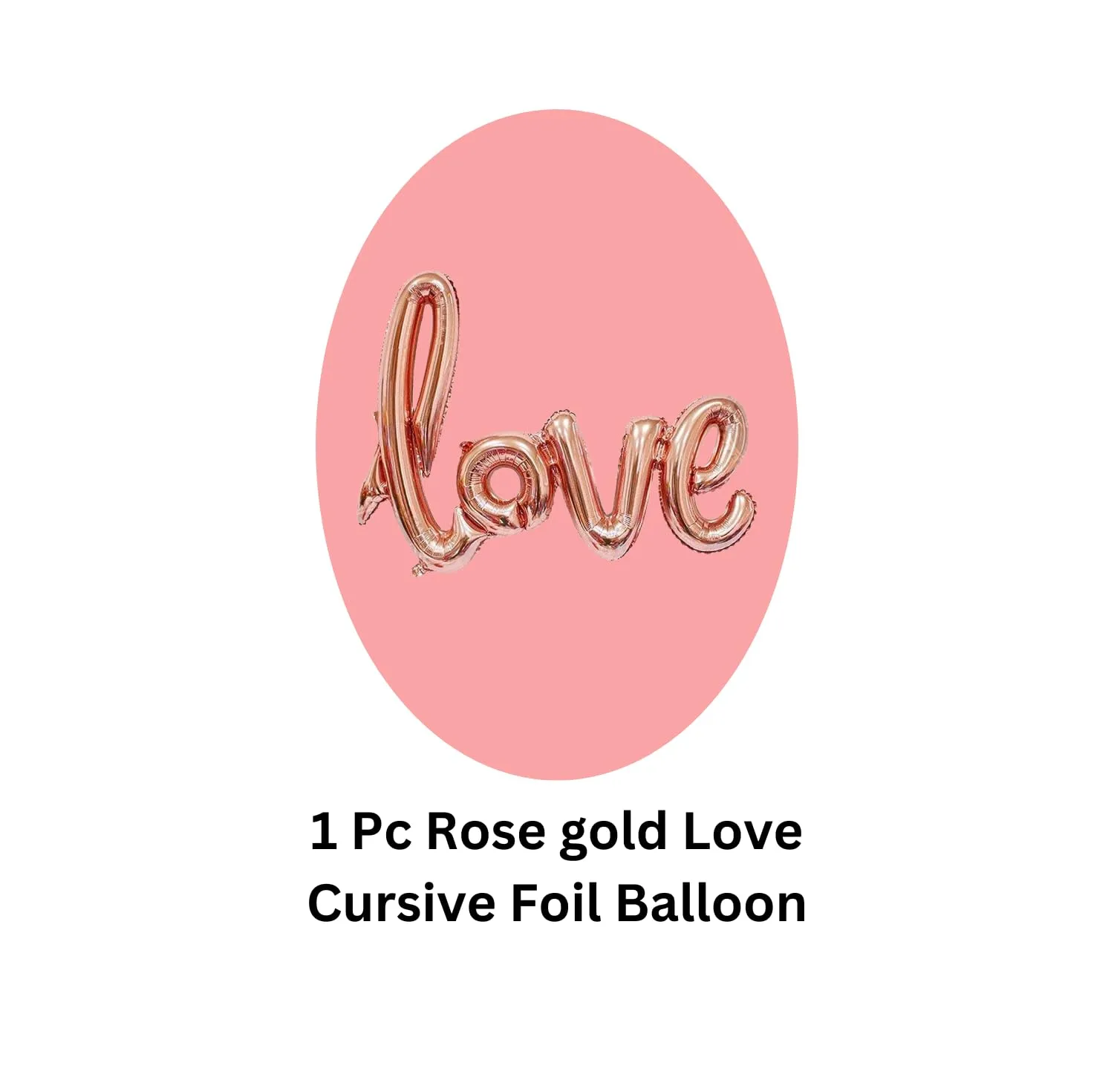 CherishX.Com Rose gold Balloon Combo Kit - 34 Pcs | Rose gold Balloon for Anniversary, Birthday, Engagement, Wedding, Baby Shower Party Decoration, Decoration for Kids, Women, Men, Couple