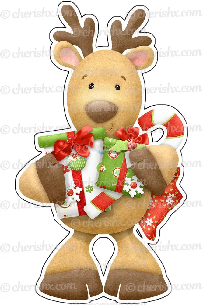 Christmas Theme Party Cutout - Reindeer