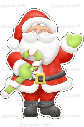 Christmas Theme Party Cutout - Santa