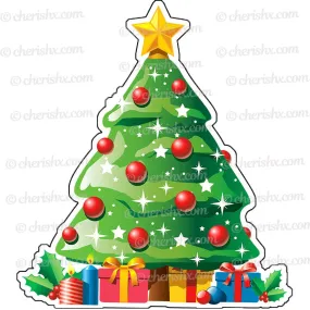 Christmas Theme Party Cutout - Tree