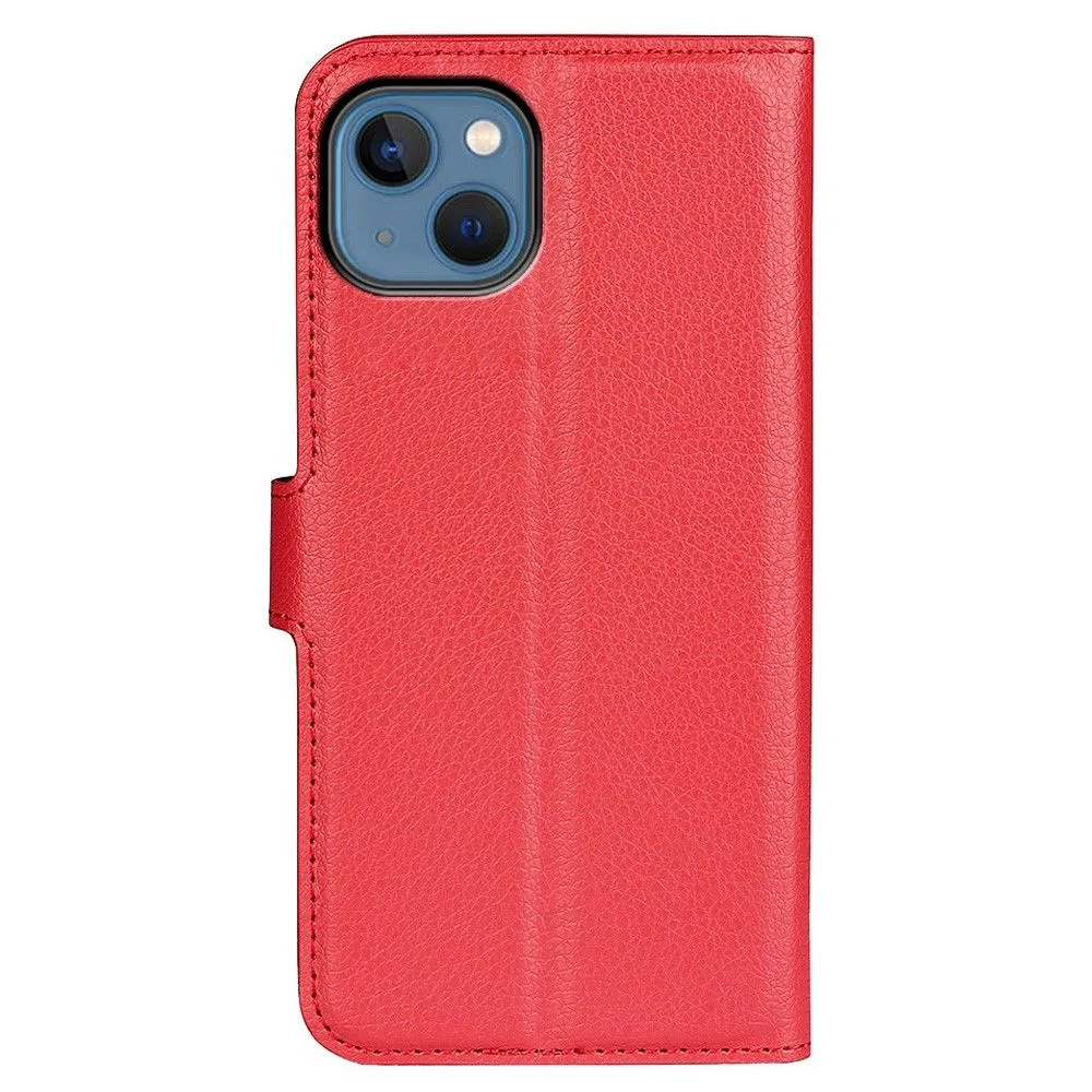 Classic iPhone 14 Max flip case - Red