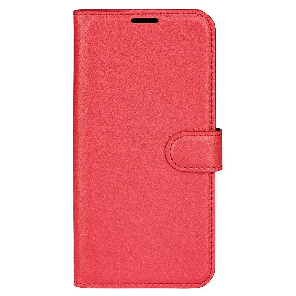 Classic iPhone 14 Max flip case - Red