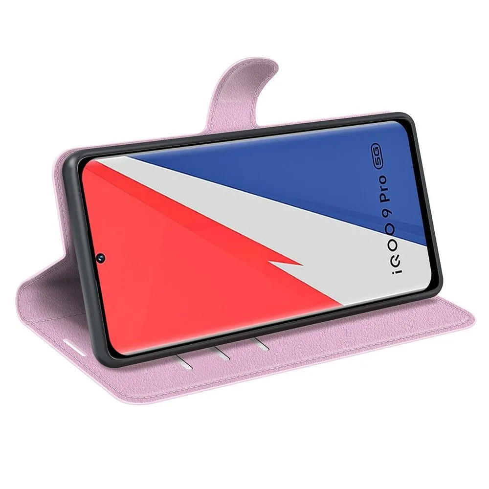 Classic Vivo iQOO 9 Pro flip case - Pink