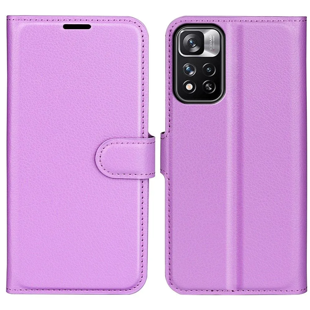 Classic Xiaomi Redmi Note 11 Pro Plus 5G flip case - Purple