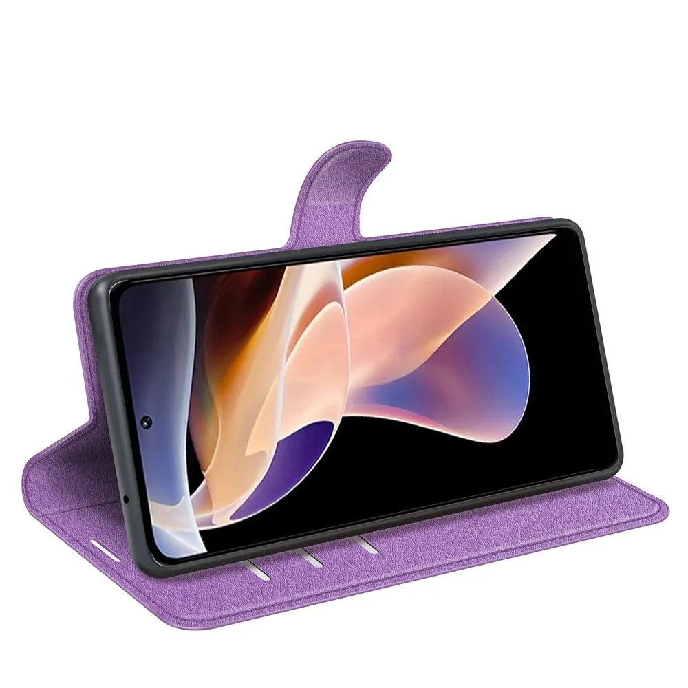 Classic Xiaomi Redmi Note 11 Pro Plus 5G flip case - Purple