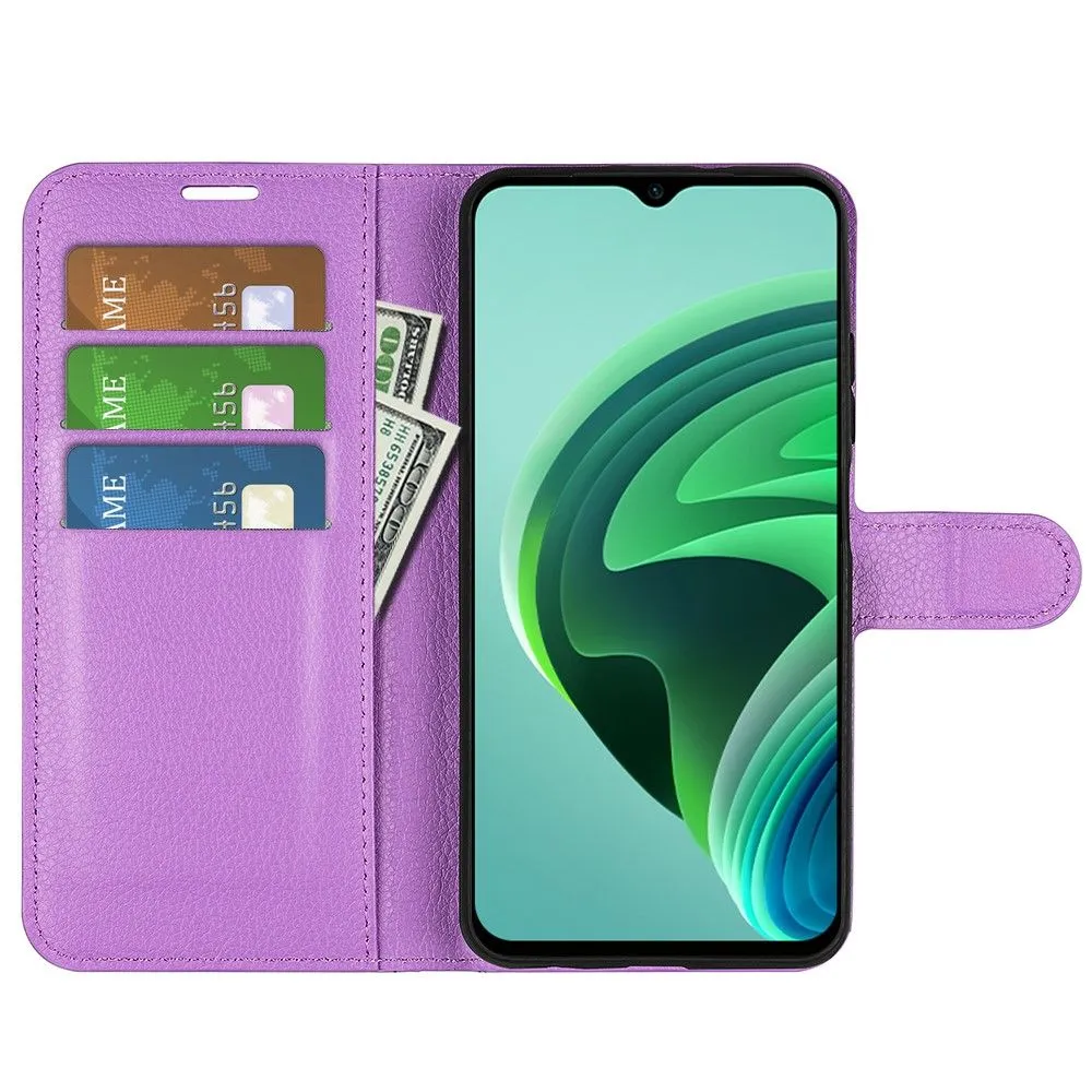 Classic Xiaomi Redmi Note 11E flip case - Purple