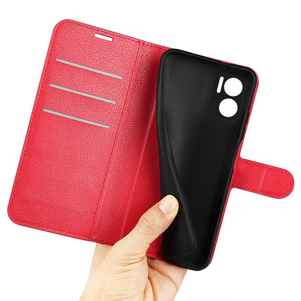 Classic Xiaomi Redmi Note 11E flip case - Red