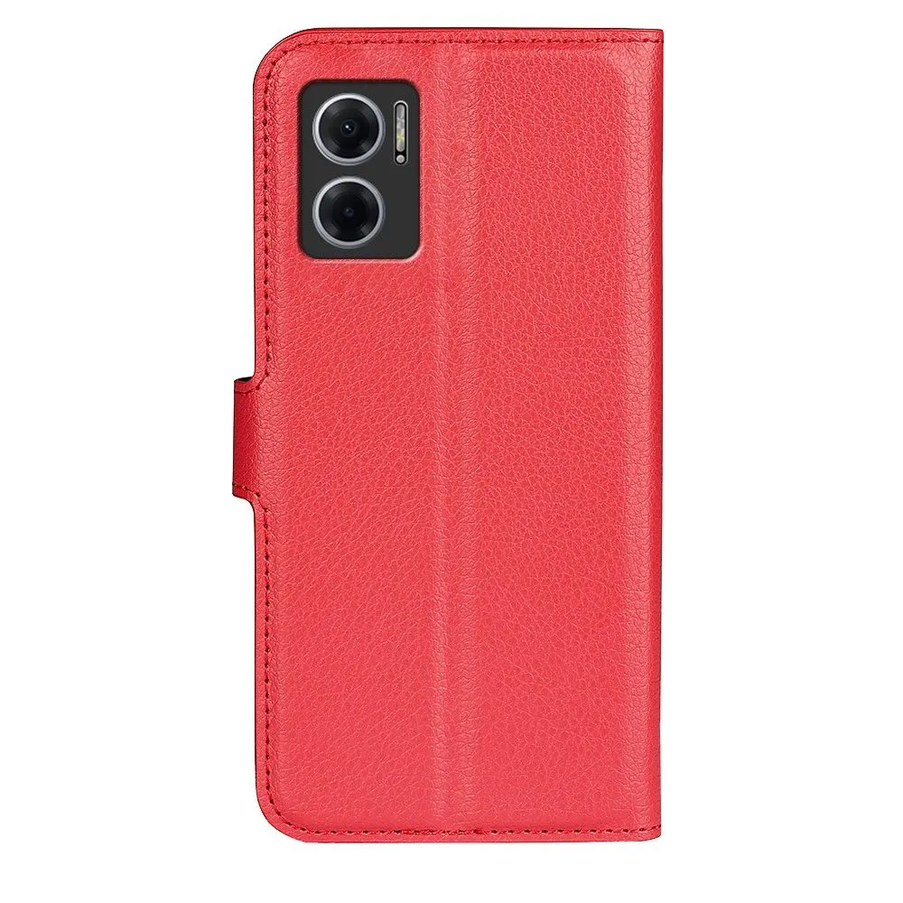 Classic Xiaomi Redmi Note 11E flip case - Red