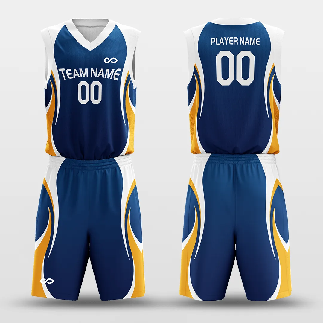 CLASSIC31- Customized Sublimated Basketball Set