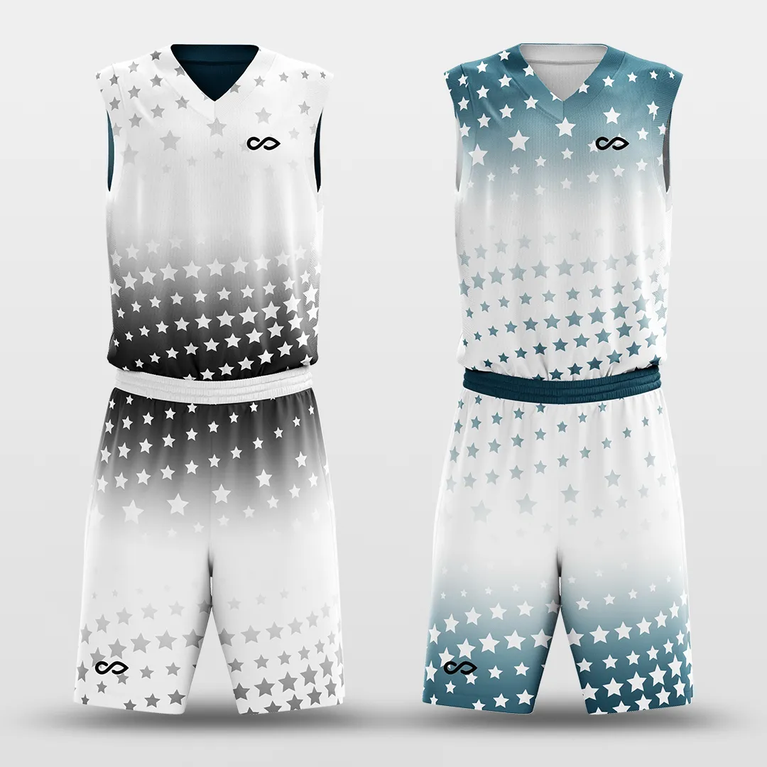 Classic45 - Customized Reversible Sublimated Basketball Set