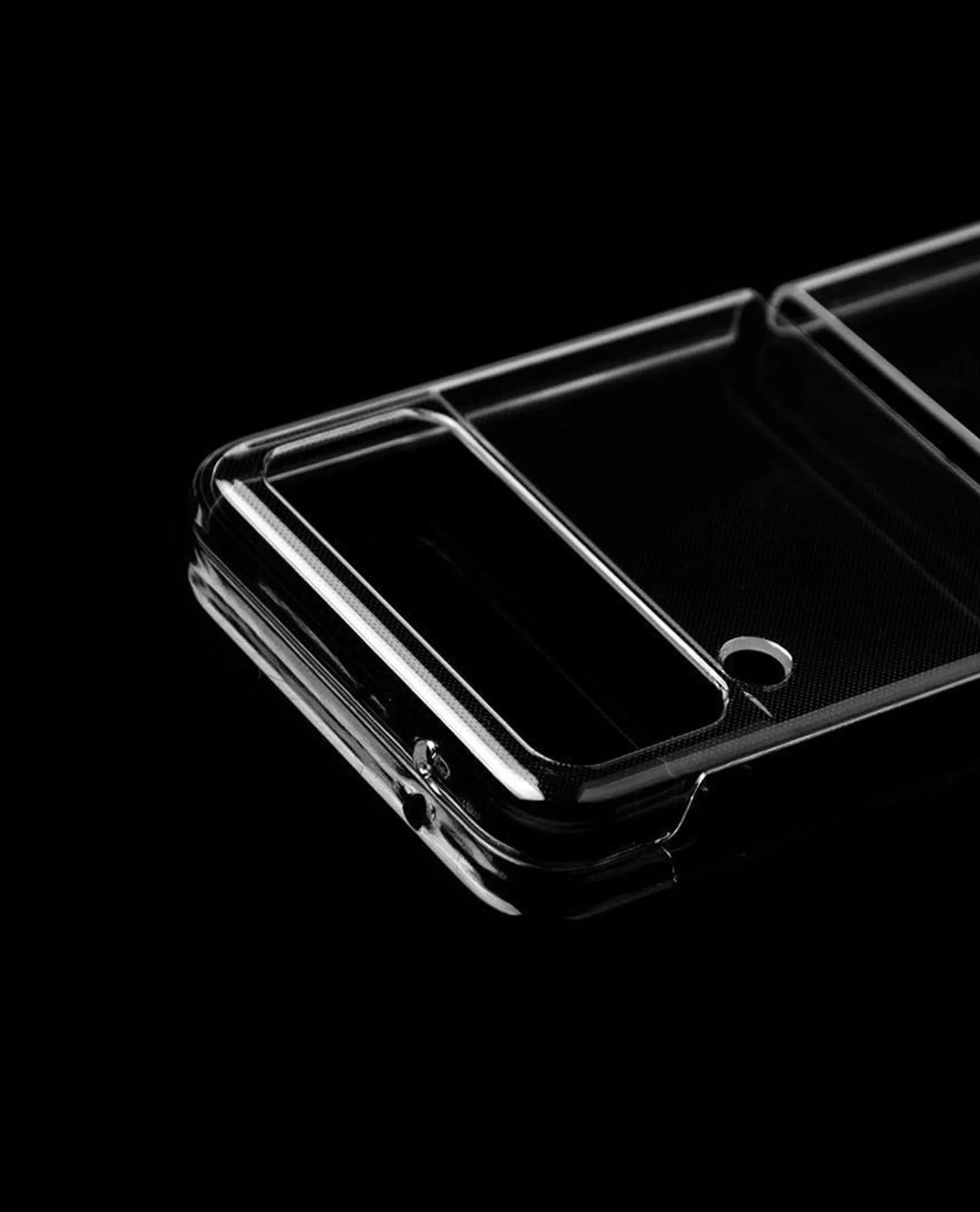 Clear Case For Samsung Galaxy Z Flip 3