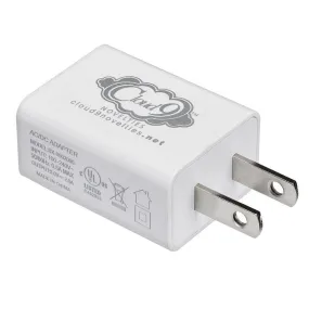 Cloud 9 USB 1-Port Adapter Charger