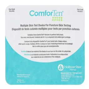 ComforTen Multiple Skin Test Device, Blister pack of 3 devices 81 devices per Case