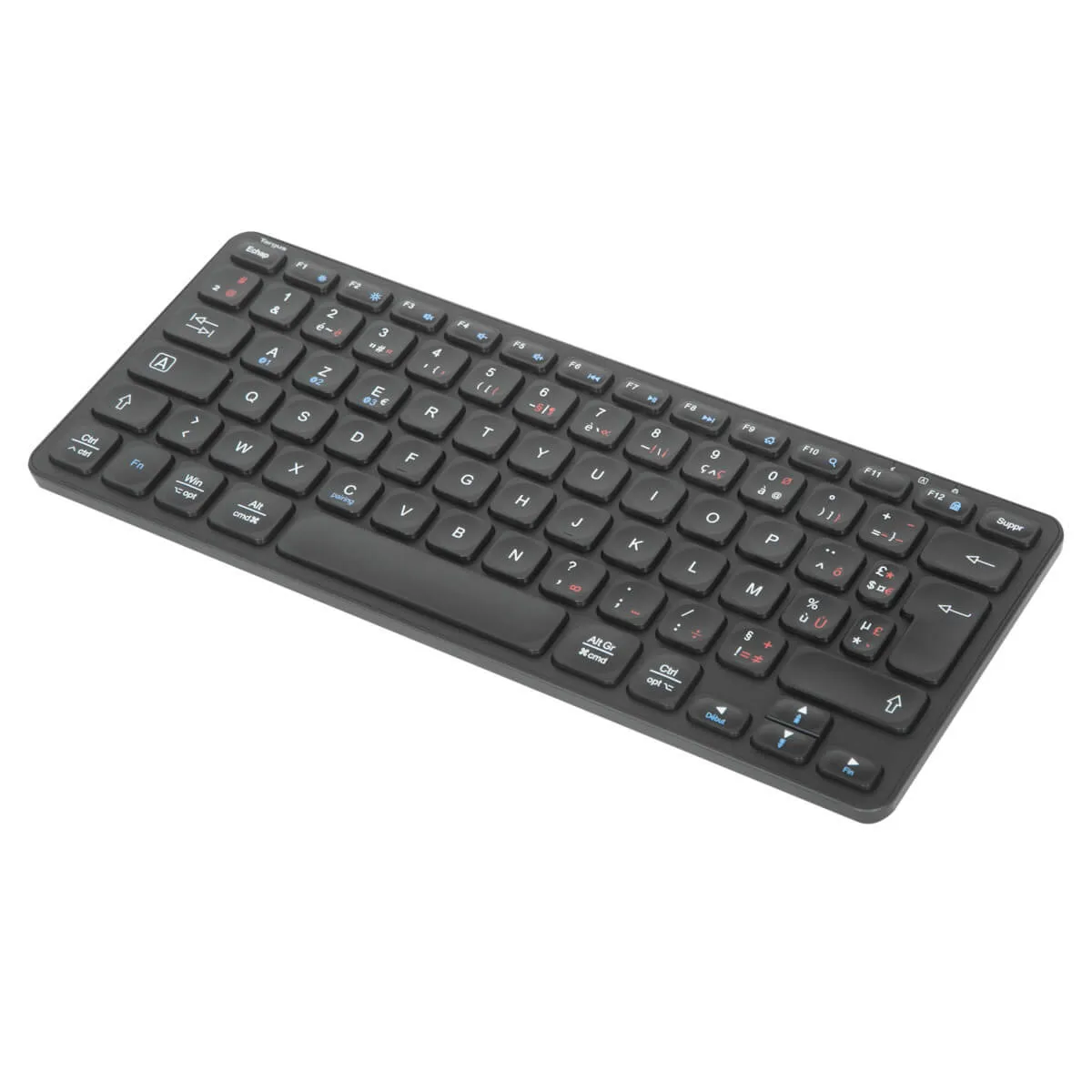 Compact Multi-Device Bluetooth® Antimicrobial Keyboard (FR)