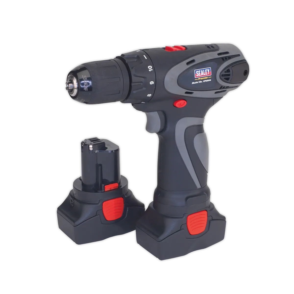 Cordless Drill/Driver ¯10mm 14.4V 2Ah Lithium-ion 10mm 2-Speed Motor - 2 Batteries 40min Charger