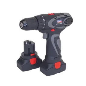 Cordless Drill/Driver ¯10mm 14.4V 2Ah Lithium-ion 10mm 2-Speed Motor - 2 Batteries 40min Charger