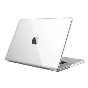 Crystal Clear Case For MacBook Pro 14 inch Case 2023 2022 2021 Release M3 A2918 A2992 M2 A2779 M1 A2442 Pro Max Chip - Clear