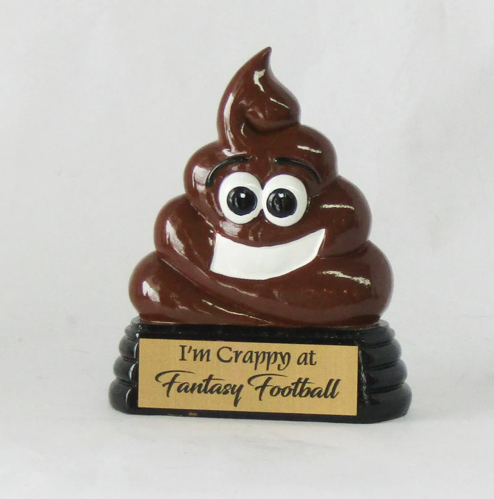 Custom Engraved Poop Emoji