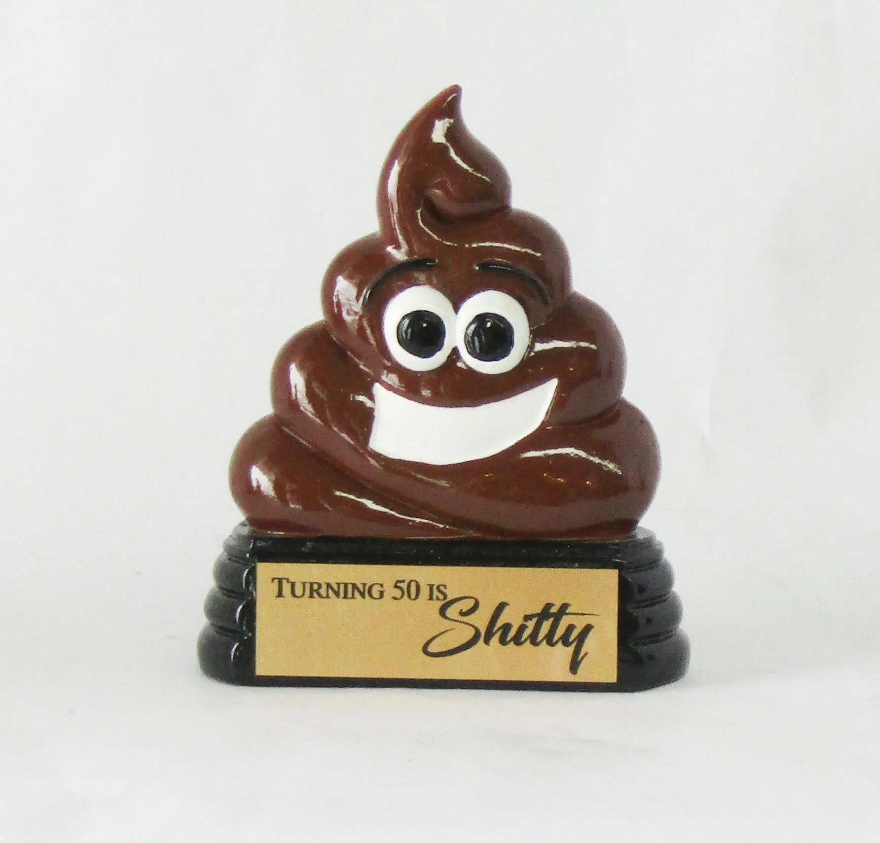 Custom Engraved Poop Emoji