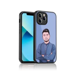 Customised Mobile Case iPhone 11 Pro Mobile Back Cover with Image - Cartoonify From Photo