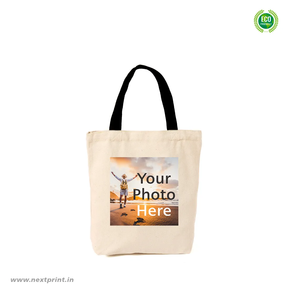 Customised Printed Tote Bag Size 16 X 19 Inches.