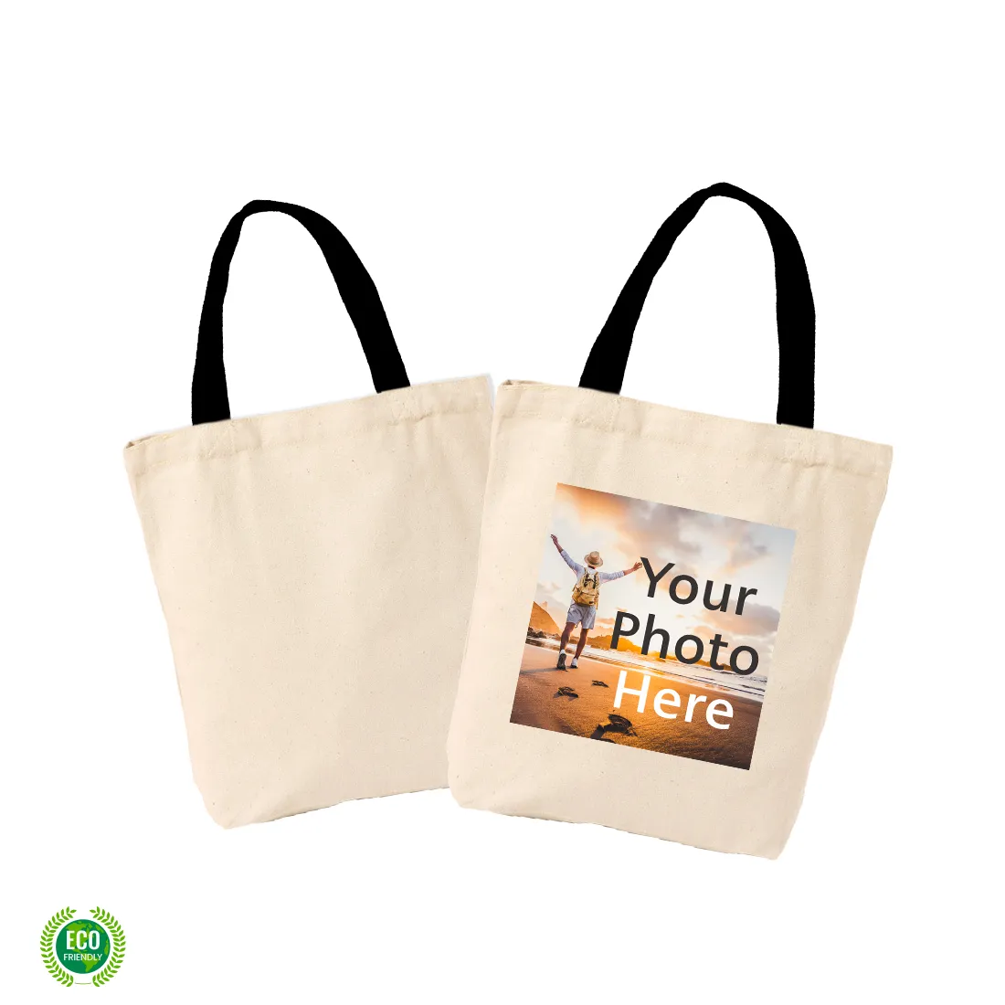 Customised Printed Tote Bag Size 16 X 19 Inches.