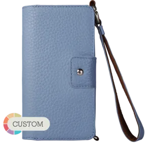 Customizable Lola XO IPhone 8 Plus leather wristlet case