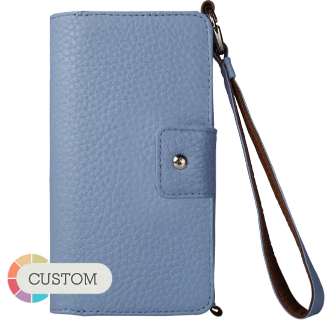 Customizable Lola XO IPhone 8 Plus leather wristlet case