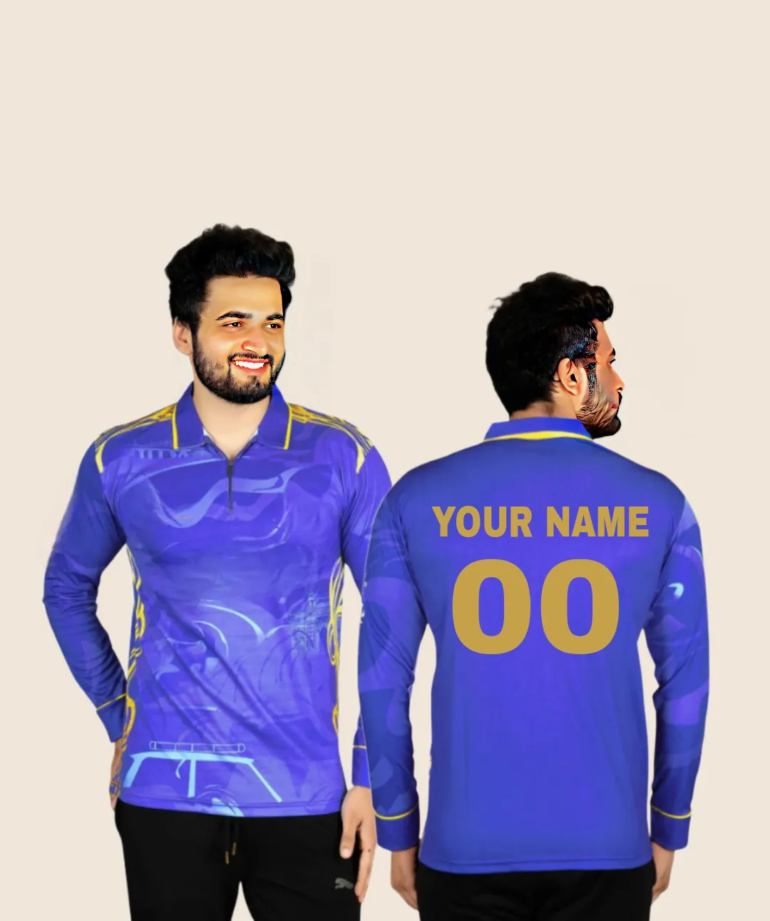 Customized MI Full sleeve Jersey fan Edition 2023 -24