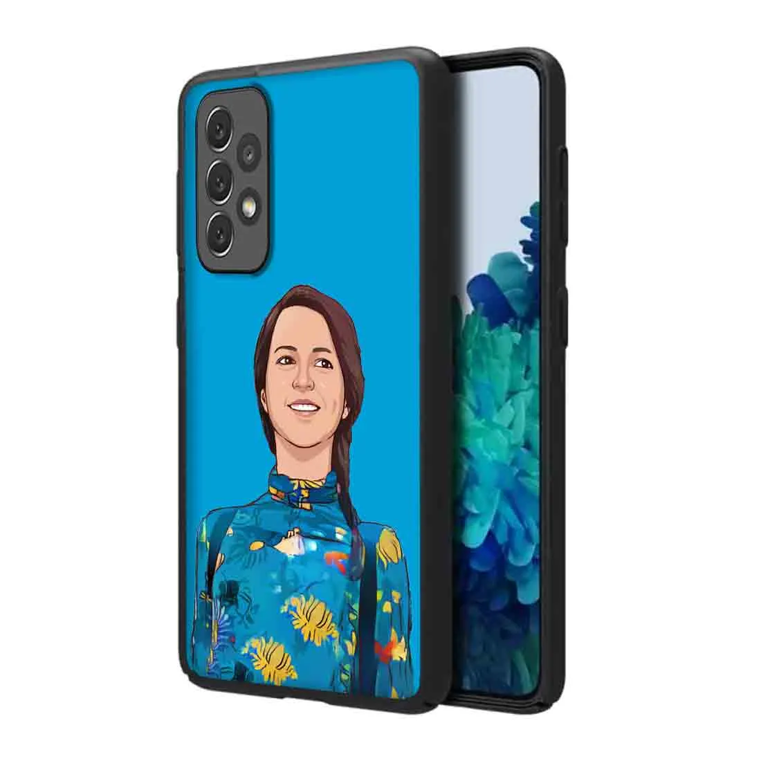 Customized Samsung Galaxy A72 Cover with Photo Designer Samsung Cases  - Cartoonify From Photo