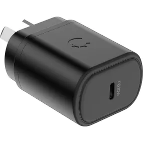 Cygnett PowerPlus 20W USB-C PD Wall Charger (Black)