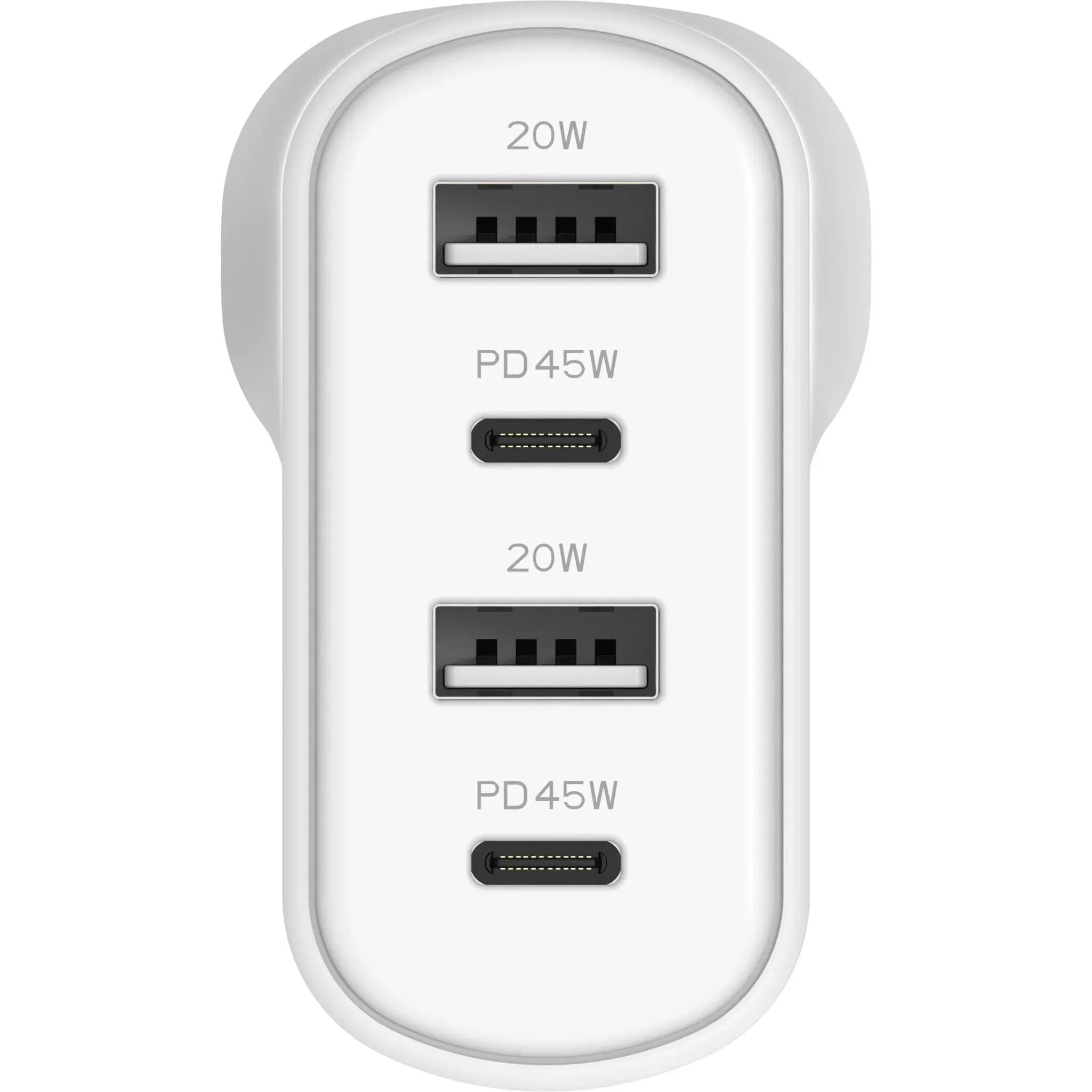 Cygnett PowerPlus 45W Multi Port Wall Charger