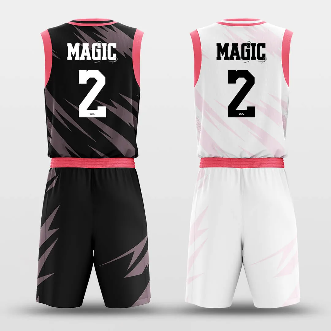 Day Night - Custom Reversible Sublimated Basketball Jersey Set