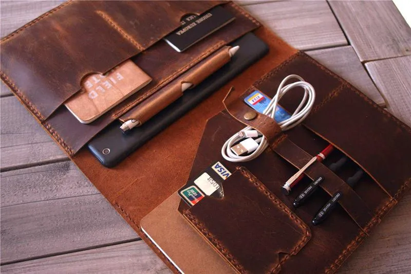 Dell Laptop Case Personalized Leather Sleeve