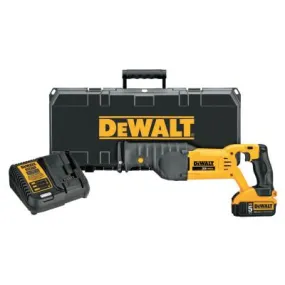 DeWalt® 20V MAX Lithium Ion Reciprocating Saw Kit, 5 Ah Lithium-Ion, 1-1/8 in Stroke L, DCS380P1