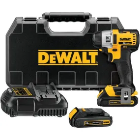 DEWALT DCF885C2 20-Volt Li-Ion 1-4" Compact Impact Driver Kit