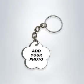 Digital Photo Printed Mdf Key Chain