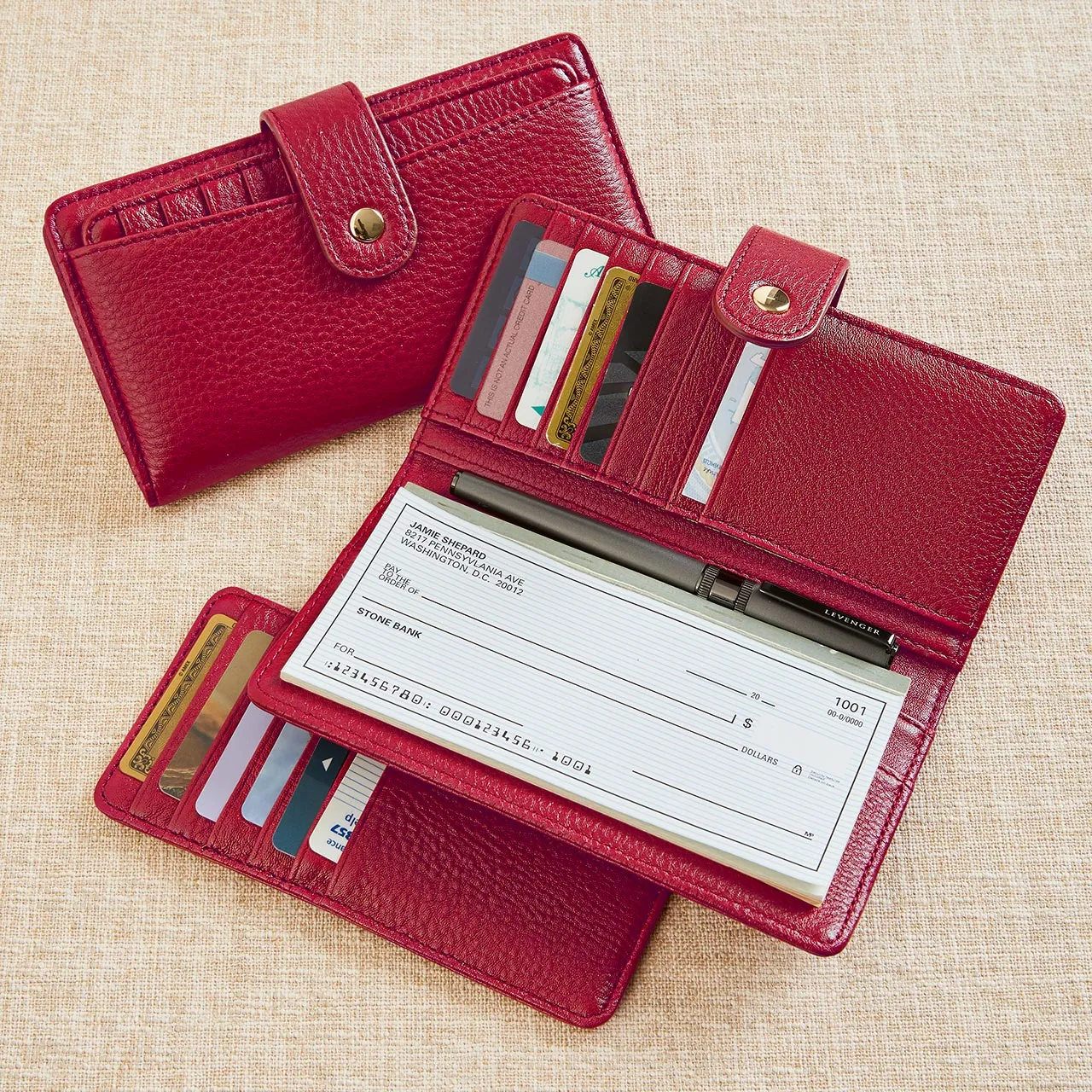 Double-Up 2-in-1 Leather Wallet