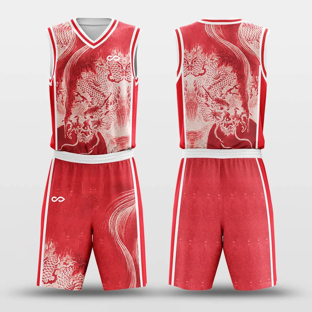 Dragon Hunt 3 - Customized Basketball Jersey Set Sublimated BK160138S