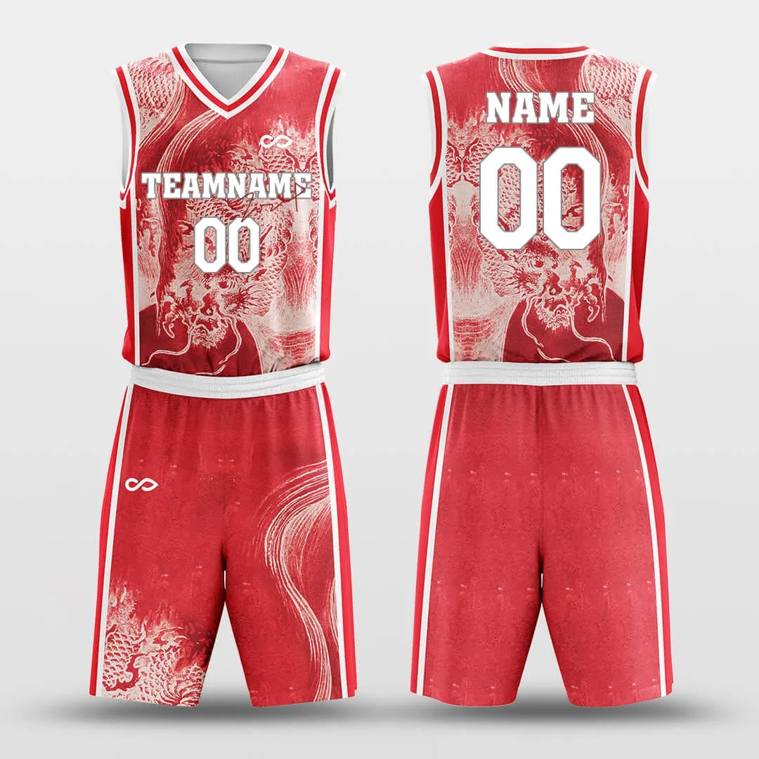 Dragon Hunt 3 - Customized Basketball Jersey Set Sublimated BK160138S