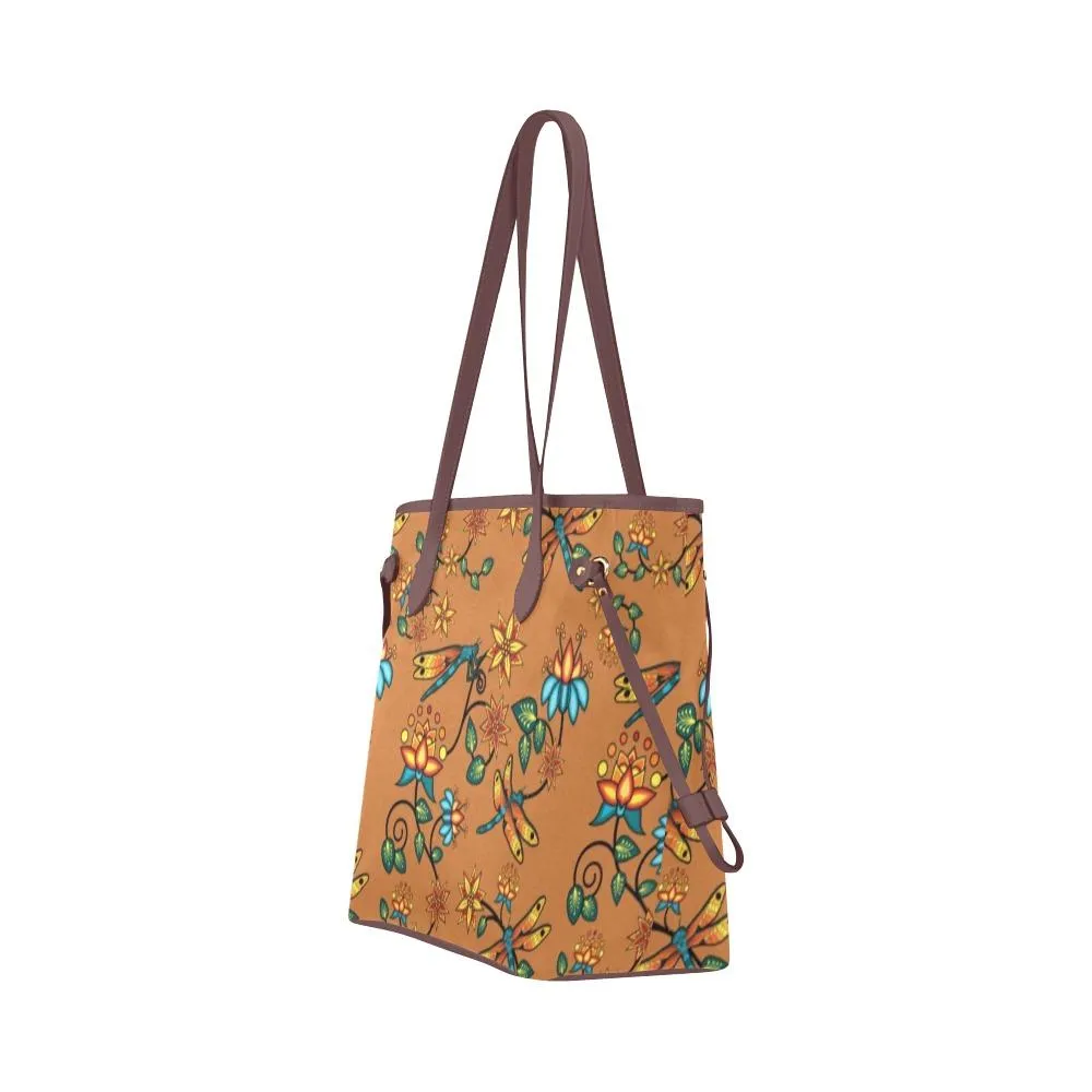 Dragon Lily Sierra Clover Canvas Tote Bag